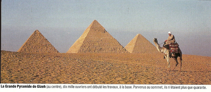 Pyramides d'Egypte